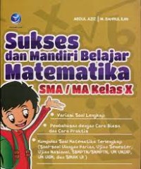 Image of Sukses dan Mandiri Belajar Matematika SMA/MA kelas x